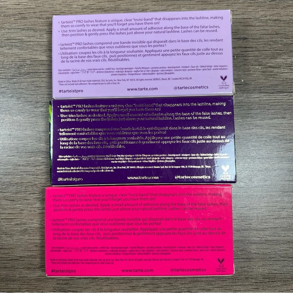 Tarte Tartiest PRO Lashes Girl Boss Wifey Baddie Lash Bundle